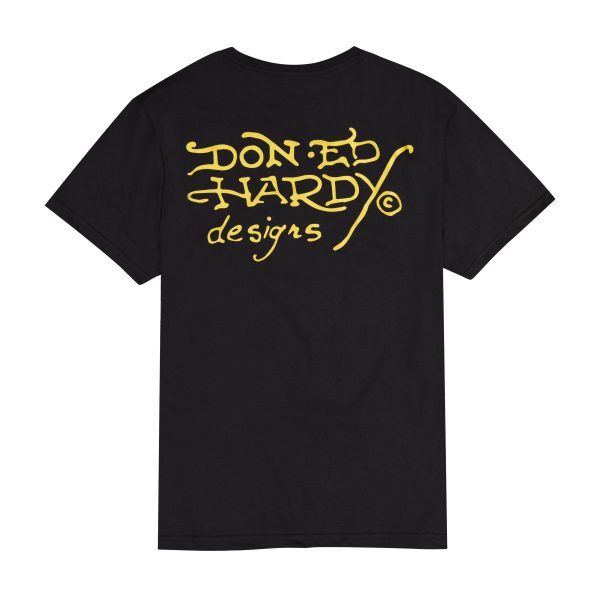 Cowboy Skull Throwback Rhinestone Tee - Image 3