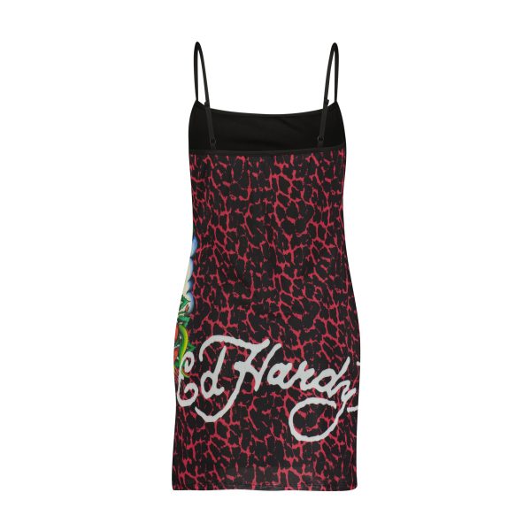 Cobra Roses Mesh Dress - Image 2