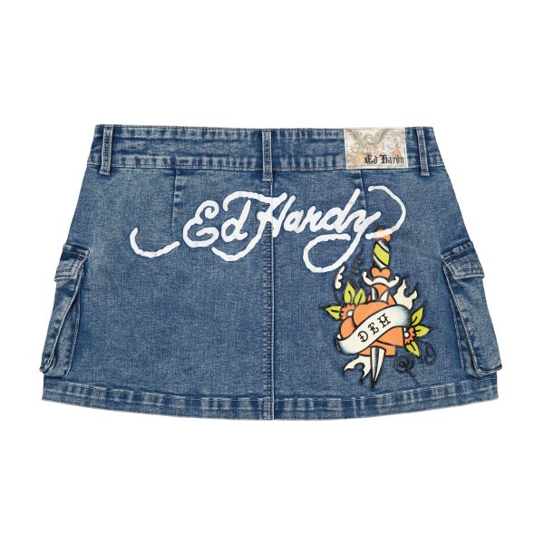 Heart Dagger Cargo Skirt - Image 2